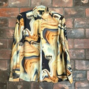 Rachel Zoe button front top. Size small. Like new condition.